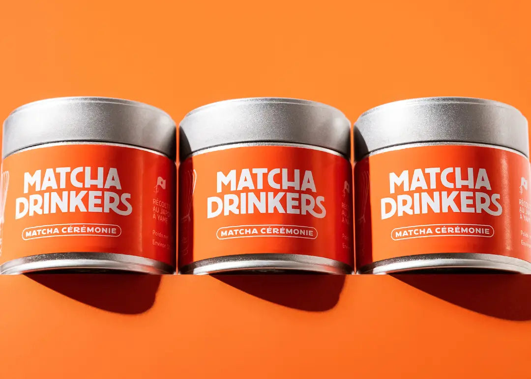 Thé matcha Cérémonie x 3 Matcha Drinkers